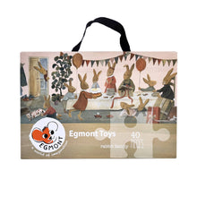 Load image into Gallery viewer, 40-piece Floor Puzzle: Rabbit Family