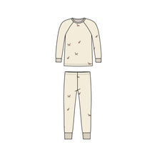 Load image into Gallery viewer, 2 Piece Long Sleeve Jammie Set: Ophelia Floral / Mauve / 4T