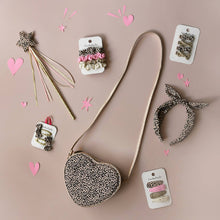 Load image into Gallery viewer, Leopard Fabric Clip Set