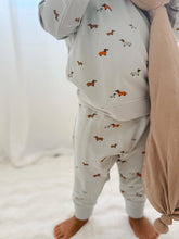 Load image into Gallery viewer, FLEECE SWEATSUIT: National Park / 9-12M