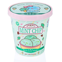 Load image into Gallery viewer, Mint Chip Scented Ice Cream Pint Slime (5pcs/case)