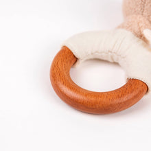 Load image into Gallery viewer, Leonie Giraffe Wood Rattle