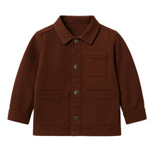Load image into Gallery viewer, Denver Twill Chore Jacket: Chestnut / 5T/6