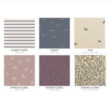 Load image into Gallery viewer, 2 Piece Long Sleeve Jammie Set: Fox / Cranberry + Taupe / 18-24M