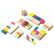 Load image into Gallery viewer, Cubika Wooden Blocks Construction Kit