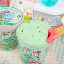 Load image into Gallery viewer, Mint Chip Scented Ice Cream Pint Slime (5pcs/case)