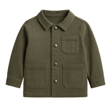 Load image into Gallery viewer, Denver Twill Chore Jacket: Chestnut / 6-12M