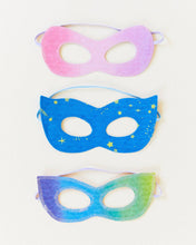 Load image into Gallery viewer, 100% Silk Dress-Up Mask- Rainbow
