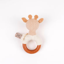 Load image into Gallery viewer, Leonie Giraffe Wood Rattle

