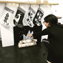 Load image into Gallery viewer, Deer Christmas Stocking
