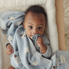 Load image into Gallery viewer, 100% Luxury Cotton Swaddle Receiving Baby Blanket - Sheep: Grey
