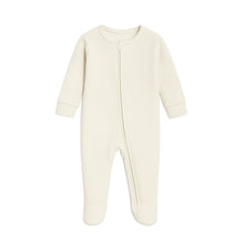 Load image into Gallery viewer, Kit Ribbed Zipper Sleeper: Amaya Floral / Mauve / 18-24M
