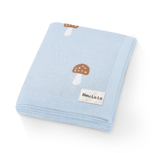 Load image into Gallery viewer, 100% Luxury Cotton Swaddle Receiving Baby Blanket - Mushroom: Camel
