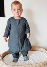 Load image into Gallery viewer, FW25 LONG SLEEVE FOOTIE SLEEP BAG: Goose / 6-12M / 1.0

