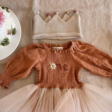 Load image into Gallery viewer, &#39;One&#39; Long Sleeve Tutu - Clay: 18-24
