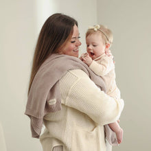 Load image into Gallery viewer, 100% Organic Luxury Cotton Swaddle Receiving Baby Blanket: Blush Pink
