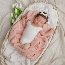 Load image into Gallery viewer, 100% Organic Luxury Cotton Swaddle Receiving Baby Blanket: Cream
