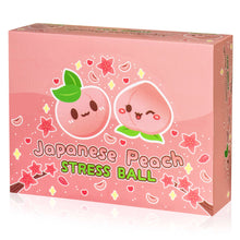 Load image into Gallery viewer, Just Peachy! Cute Japanese Peach Stress Ball (12pcs/case)
