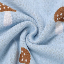 Load image into Gallery viewer, 100% Luxury Cotton Swaddle Receiving Baby Blanket - Mushroom: Camel
