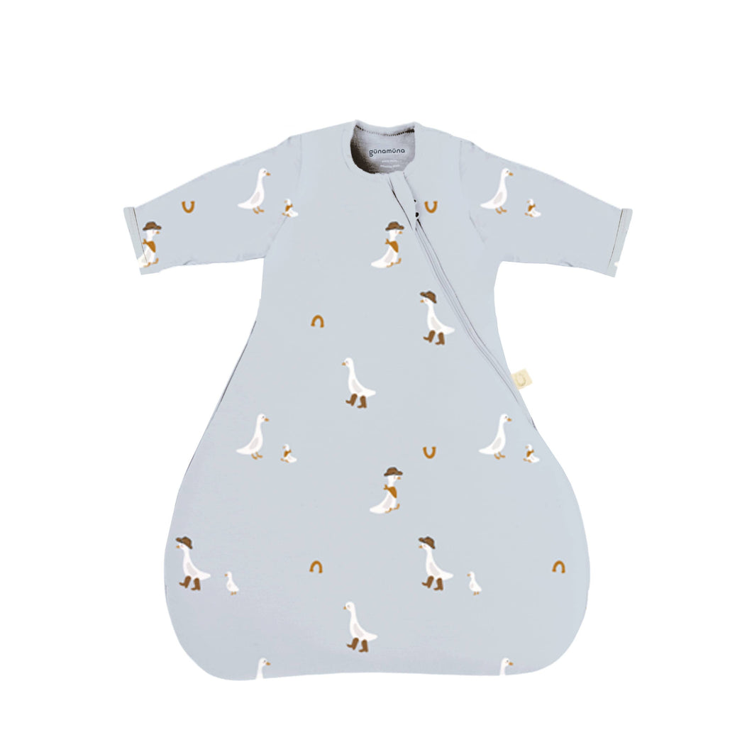 FW25 LONG SLEEVE TRANSITIONAL SWADDLE: Cowboy Goose / 1.0