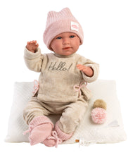 Load image into Gallery viewer, 16.5&quot; Soft Body Crying Newborn Doll Briana with Cushion
