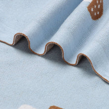 Load image into Gallery viewer, 100% Luxury Cotton Swaddle Receiving Baby Blanket - Mushroom: Camel
