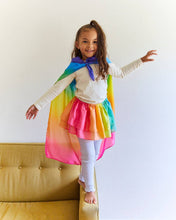 Load image into Gallery viewer, 100% Silk Rainbow Tutu - Dress-Up Play, Dance Costume
