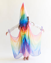 Load image into Gallery viewer, 100% Silk Fairy Dress - Pink/Rainbow
