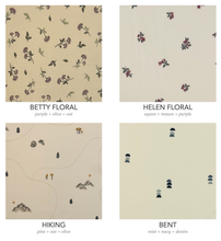 Load image into Gallery viewer, Kai Kimono Bodysuit: Hiking / Pine / 3-6M
