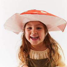 Load image into Gallery viewer, 100% Mulberry Silk Kids Mushroom Hat
