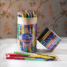 Load image into Gallery viewer, 100 Colors 50 Double-Sided Pencils
