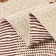 Load image into Gallery viewer, 100% Luxury Cotton Swaddle Receiving Baby Blanket - Mushroom: Camel
