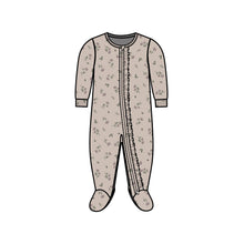 Load image into Gallery viewer, Neve Ruffle Zipper Sleeper: Ophelia Floral / Mauve / 18-24M
