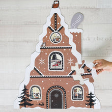 Load image into Gallery viewer, Gingerbread House Holiday Floor Puzzle
