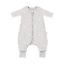 Load image into Gallery viewer, FW25 LONG SLEEVE FOOTIE SLEEP BAG: Goose / 3-6M / 1.0
