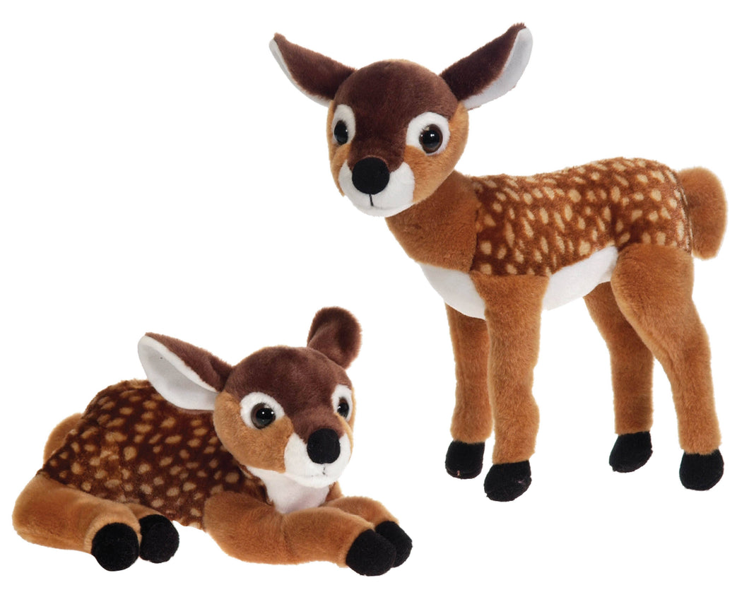 10IN LYING AND STANDING FAWN WITH PICTURE HT